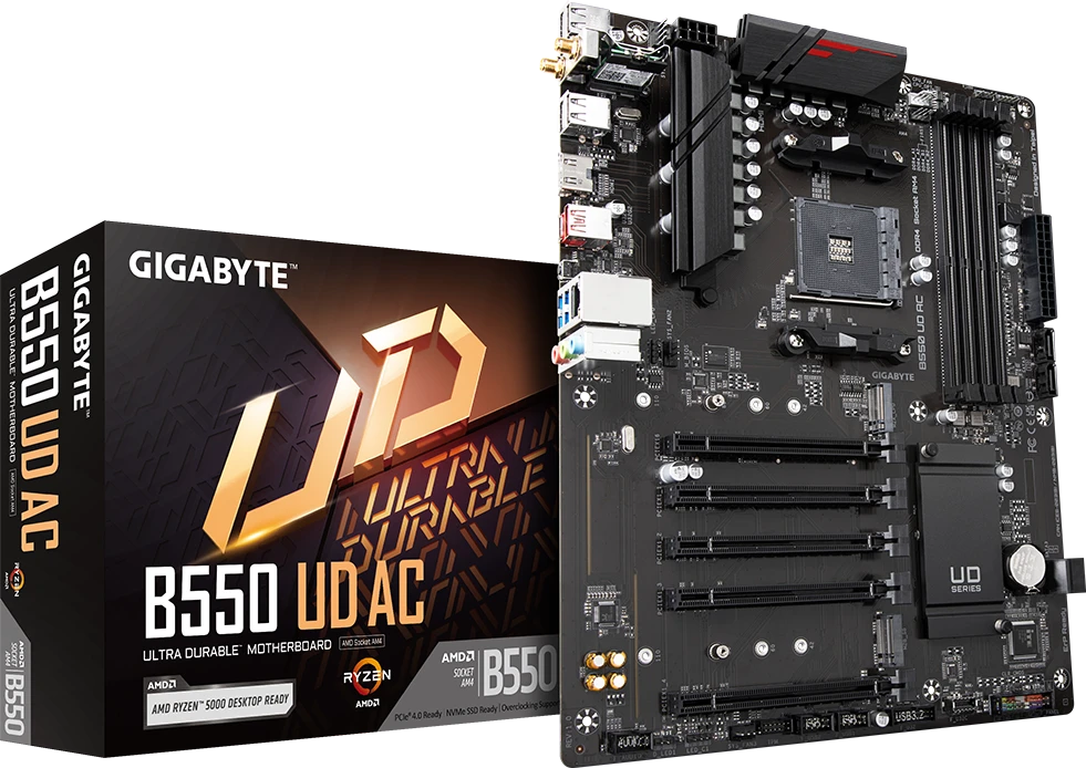 Gigabyte B550 UD AC (Rev. 1.2)